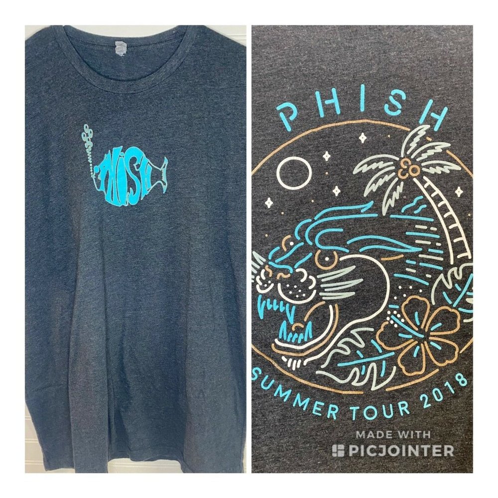 Phish 2018 Summer Tour Concert T Shirt Size 2XL XXL